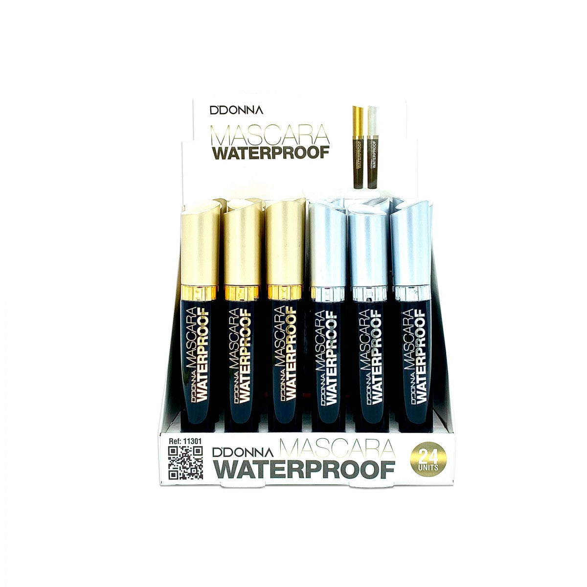 DDONNA - WATERPROOF MASCARA BLACK