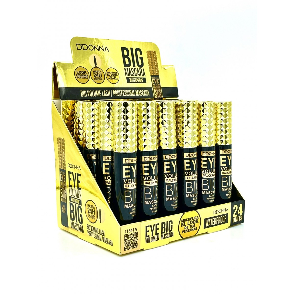 DDONNA- MASCARA EYE VOLUME BIG WATERPROOF