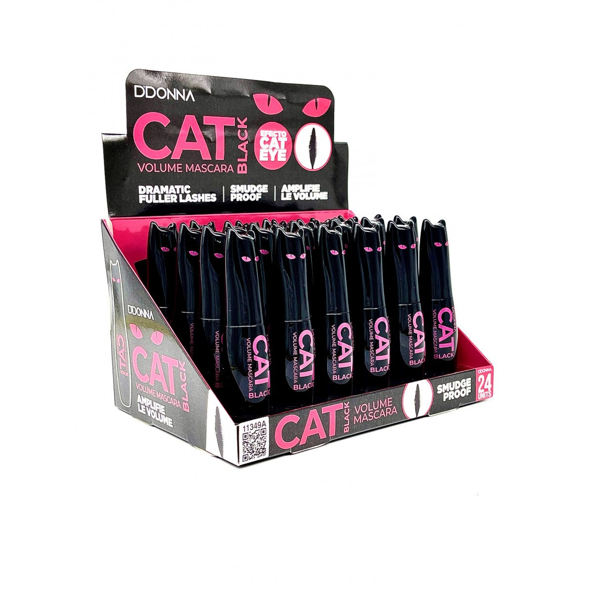 DDONNA- CAT BLACK VOLUME WATERPROOF MASCARA