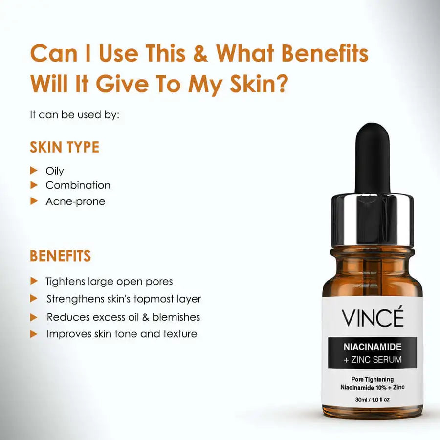 VINCE - Niacinamide + Zinc Serum
