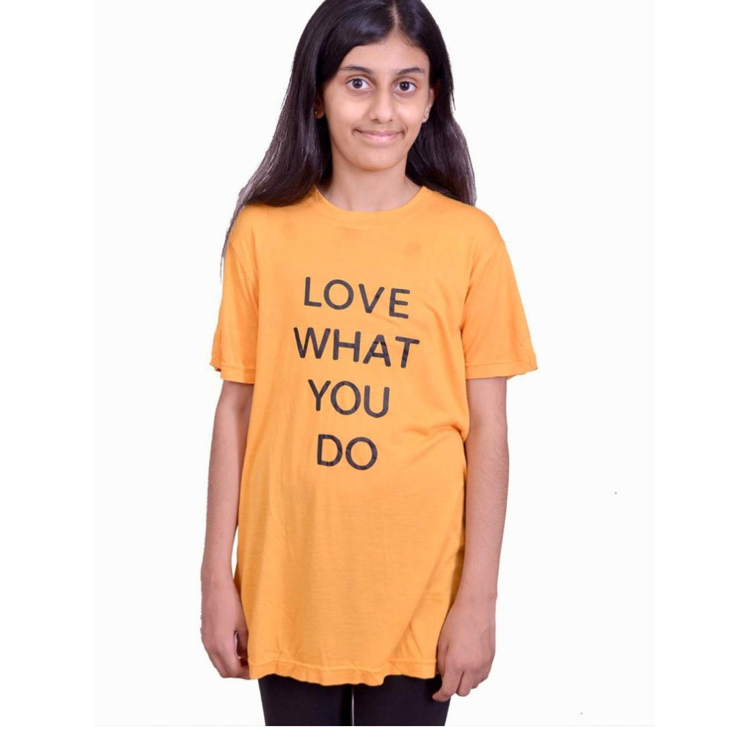 Kids t-shirt  Love What You Do