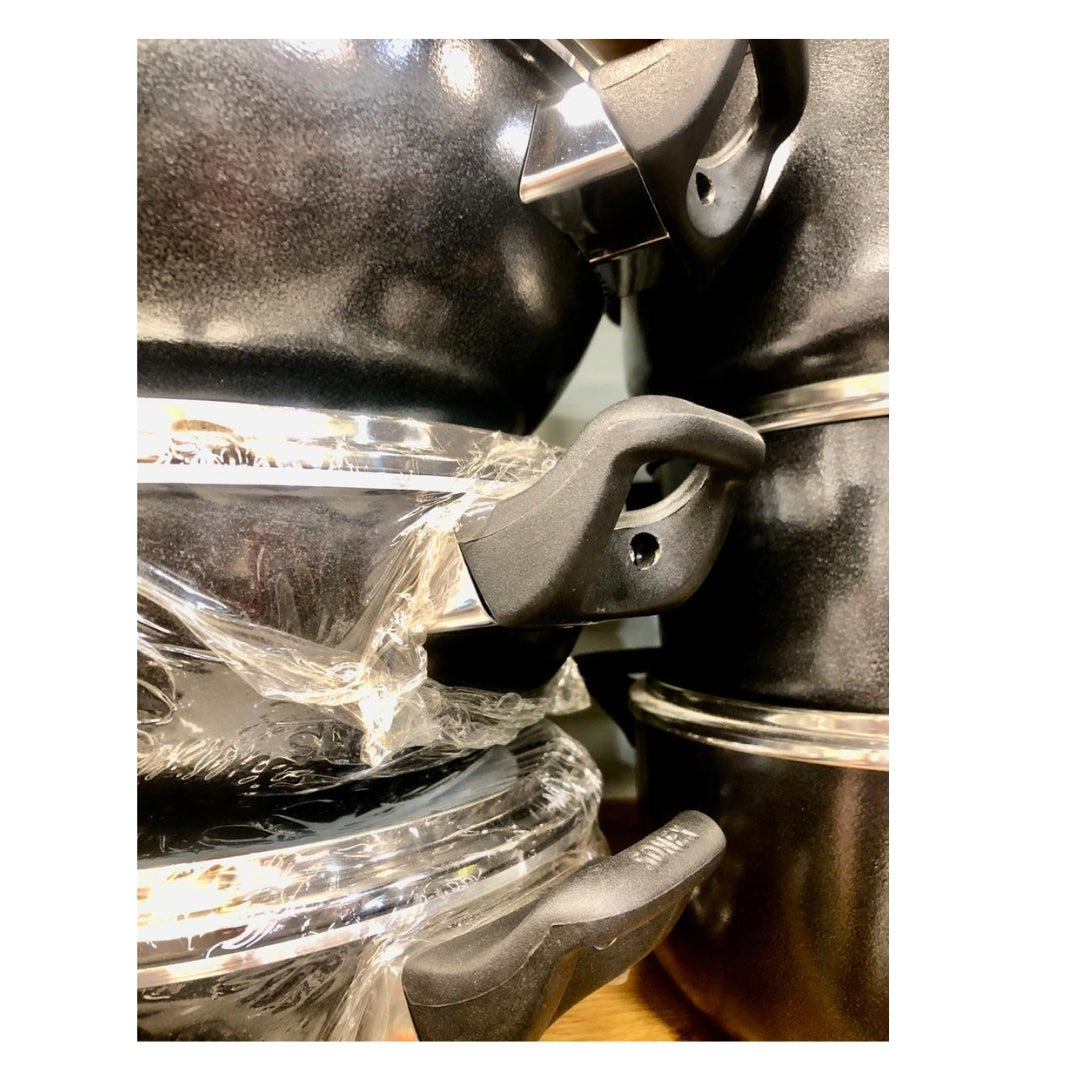 Cooking Wok- Glass Lid