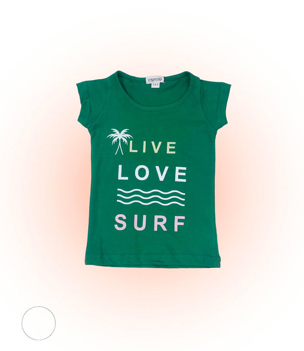 kids Live Love Surf t-Shirt