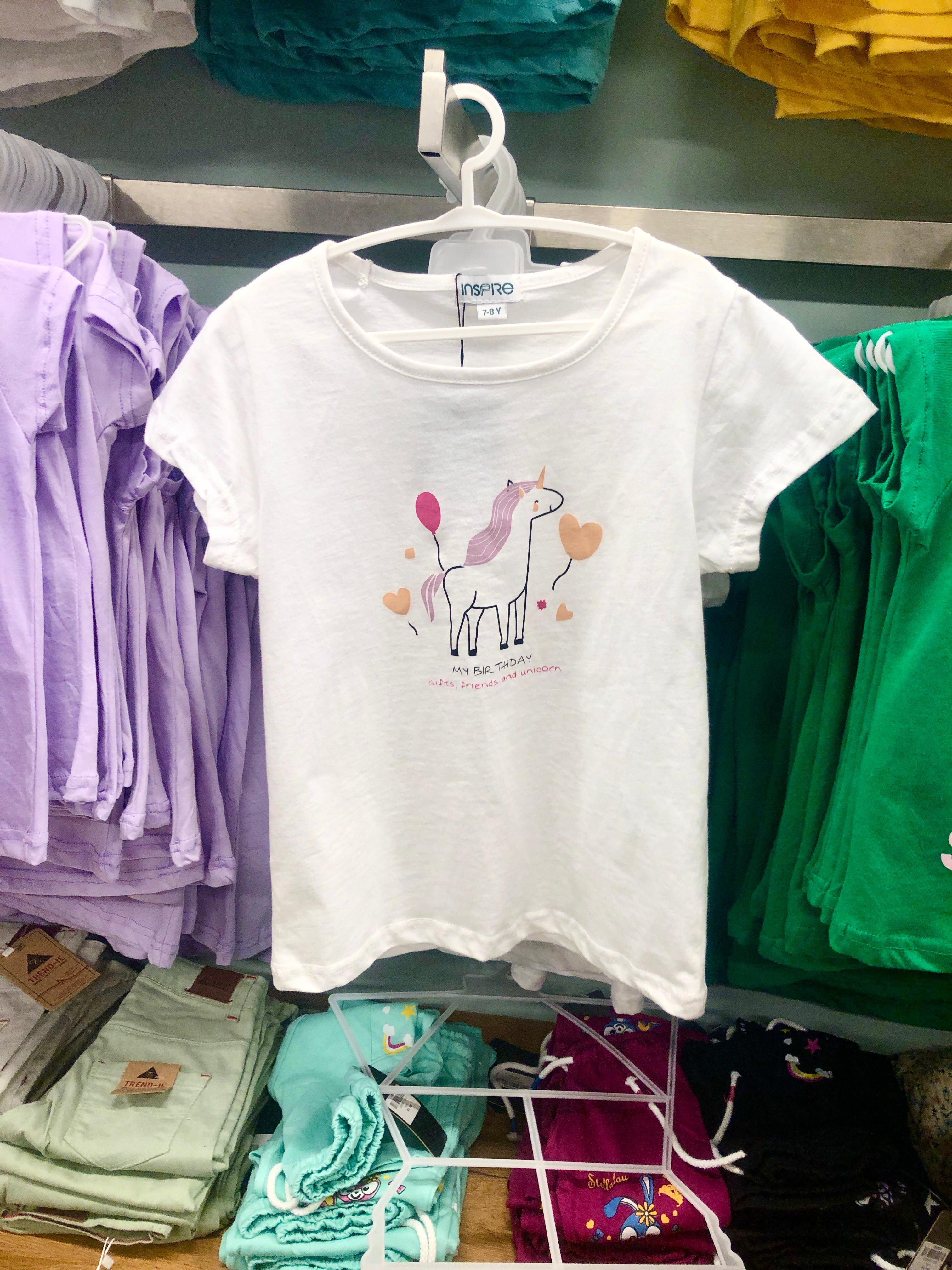 Girls My Birthday Shirt white