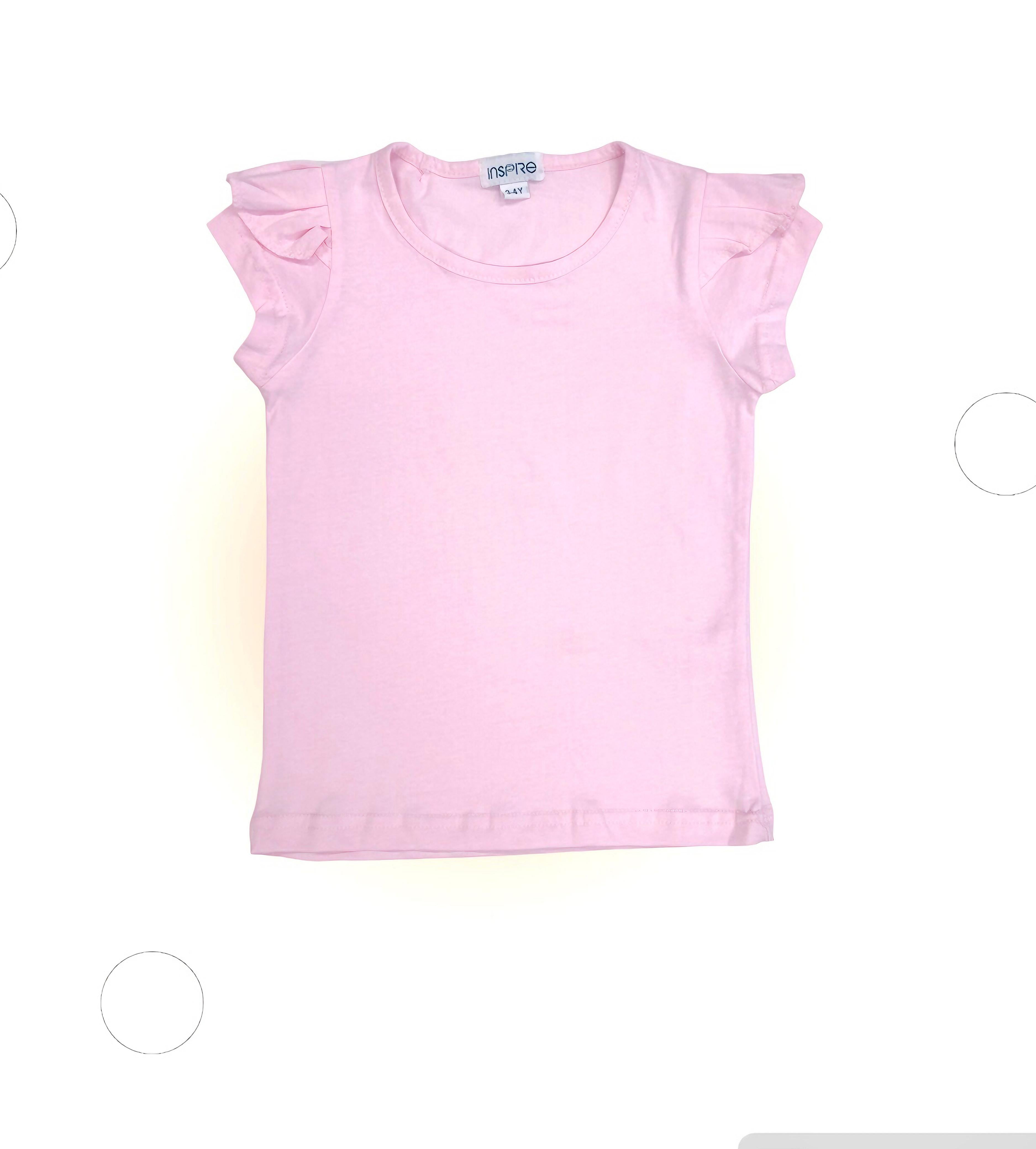 Pink Ruffle Sleeve