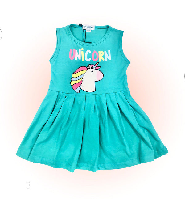 Vibrant Unicorn Frock