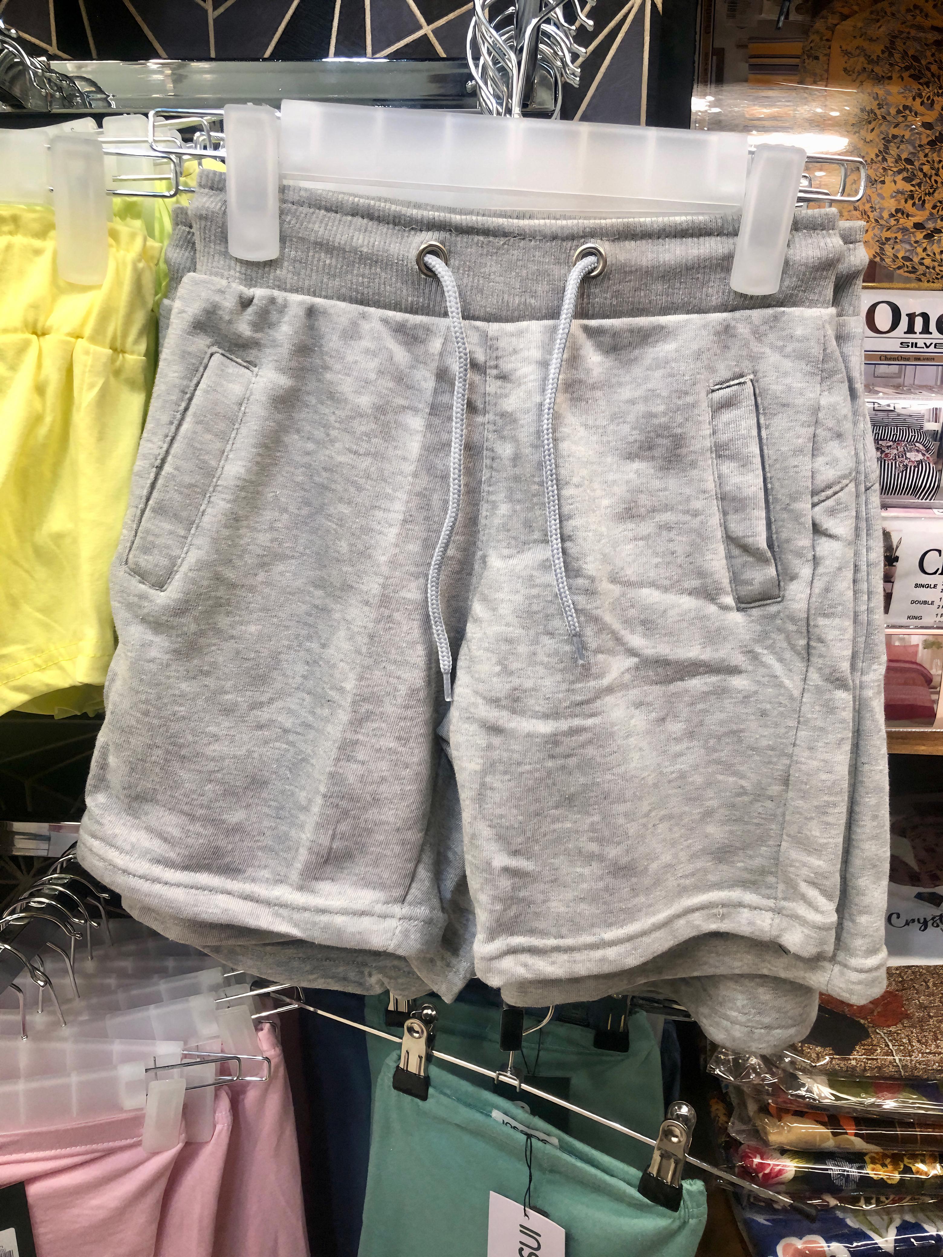 Kids Terry Grey Short