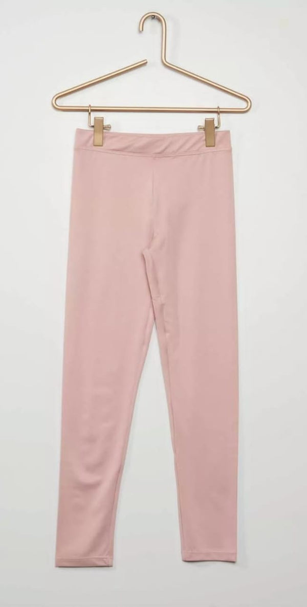 Soft Pink Girls' Leggings – Comfy & Stretchy (1-14 Years)