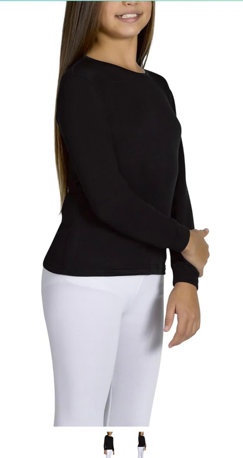 Classic Black Long-Sleeve Shirt – Timeless & Comfortable