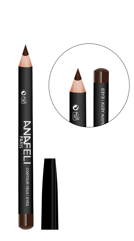Anafeli – Eye Contour Pencil  02 Brown