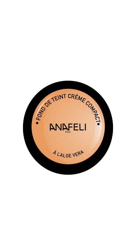 Anafeli – Compact Foundation with Aloe Vera 02